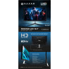 Monitor de 19.5" / 60 Hz / 1600x900 HD+ / NA-627