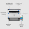 Multifuncional / Laser / HP Laserjet Tank MFP 1602w 2R3E8A