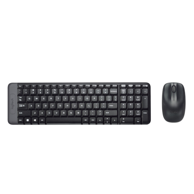 Kit de Teclado y Mouse Inalambrico LOGITECH MK220