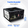 Fuente de Poder ATX 600W / Gaming VORAGO PSU-200