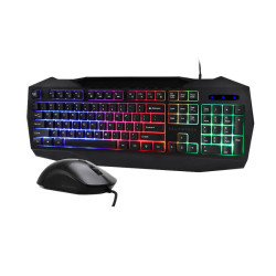Kit de Teclado y Mouse / USB / Gaming  Squad Master KTM333