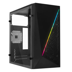 Gabinete con Fuente de 500W / MICRO SLIM KIOTO GC460 AC-933070