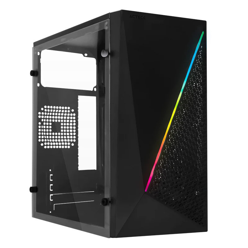 Gabinete con Fuente de 500W / MICRO SLIM KIOTO GC460 AC-933070