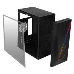 Gabinete con Fuente de 500W / MICRO SLIM KIOTO GC460 AC-933070