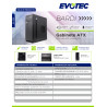 Gabinete con Fuente de 600W /  ATX  EV-1015