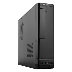 Gabinete con Fuente de 450W / Mini Torre Slim | Atom GS240 AC-929042