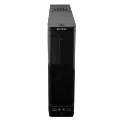 Gabinete con Fuente de 450W / Mini Torre Slim | Atom GS240 AC-929042