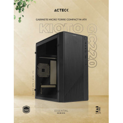 Gabinete con Fuente de 500W / MICRO SLIM KIOTO GC220 AC-933063