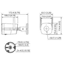 2MP Cámara IP Wifi IPC-HFW1230DT-STW