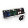 Alámbrico, USB, Kit Gamer de Teclado y Mouse Naceb NA-0911, Negro