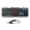 Alámbrico, USB, Kit Gamer de Teclado y Mouse Naceb NA-0911, Negro