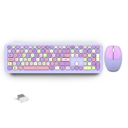 Kit de Teclado y Mouse Acteck Creator Chic Colors MK475