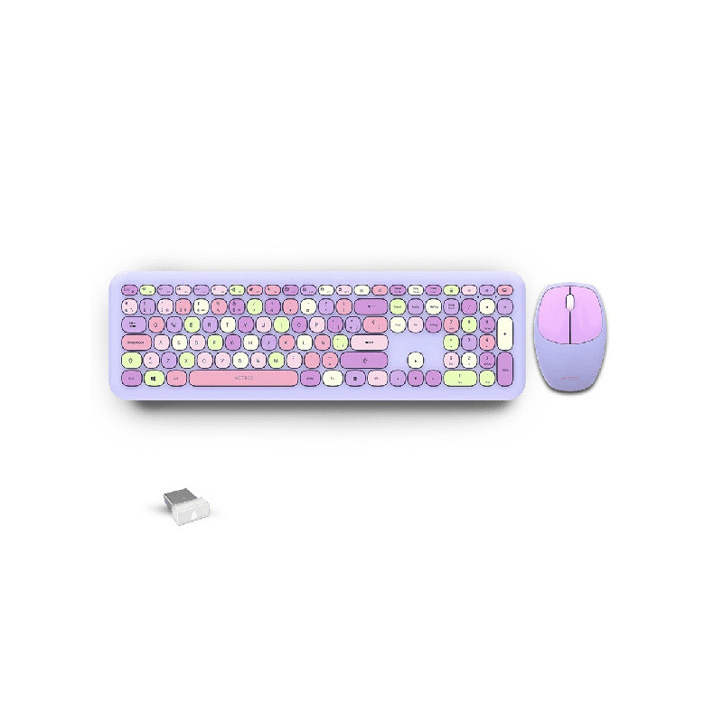 Kit de Teclado y Mouse Acteck Creator Chic Colors MK475