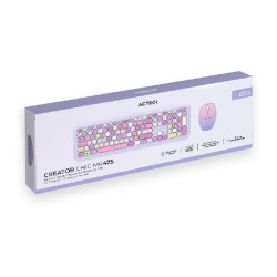 Kit de Teclado y Mouse Acteck Creator Chic Colors MK475