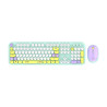 Kit de Teclado y Mouse Acteck Creator Chic K- Colors MK485 Multicolor