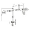 Soporte de Escritorio Dual OVM-D1332