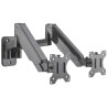 Soporte de Pared para 2 Monitores MANHATTAN 461627