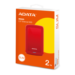 2 TB Disco Duro Externo HV300 Rojo