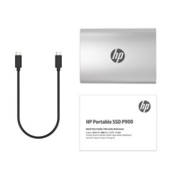 1TB Disco Duro Externo HP P900 PLATA
