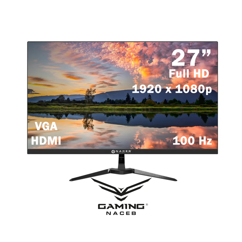 Monitor de 27" / 100Hz / 1920x1080p / Full HD / Gamer NA-0642