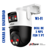 Dual 3MP Cámara IP PT Wifi IPC-WPT1339DD-SW-3E2-PV