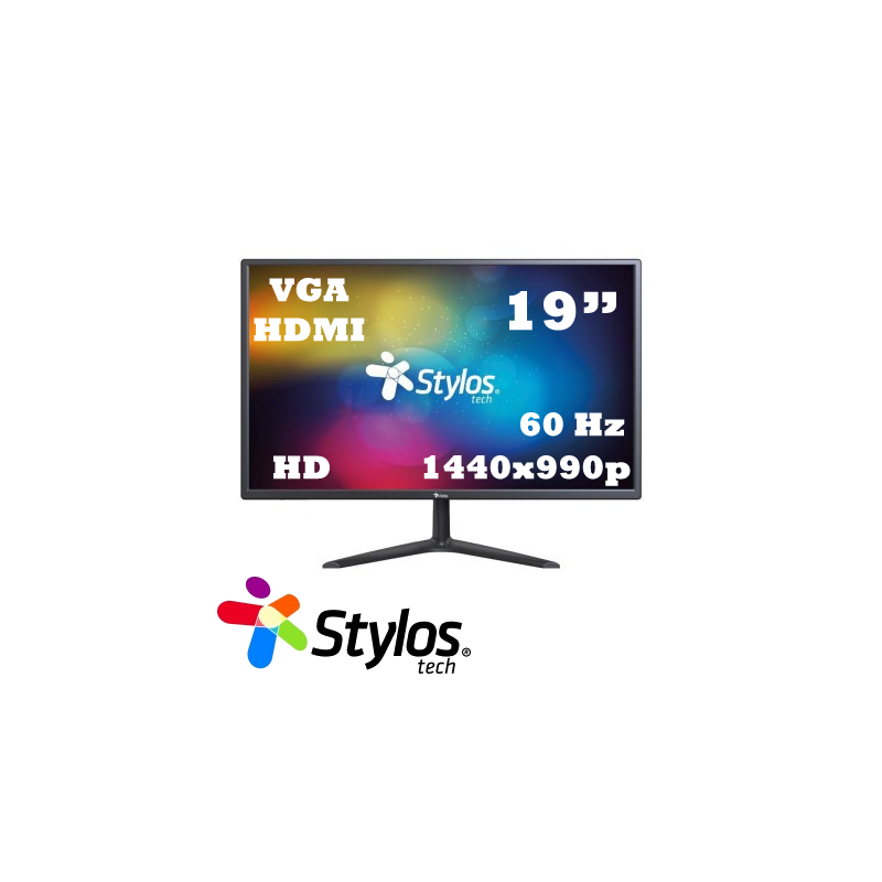 Monitor de 19" / 60 Hz / 1440 x 900 / HD / STPMOT3B