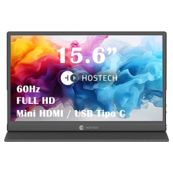 Monitor de 15.6" / 60Hz / FULL HD / HT-500