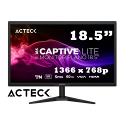 Monitor de 18.5" / 60 Hz / 1366 X 768 / HD / AC-944519