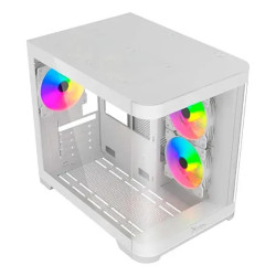 Gabinete Gaming Sin Fuente / Curvo Xzeal XZGAMC3W