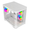 Gabinete Gaming Sin Fuente / Curvo Xzeal XZGAMC3W