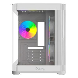 Gabinete Gaming Sin Fuente / Curvo Xzeal XZGAMC3W
