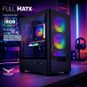 Gabinete Gaming sin Fuente / NA-0658LCD