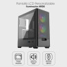 Gabinete Gaming sin Fuente / NA-0658LCD