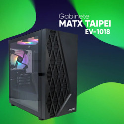 Gabinete Gaming sin Fuente / EVOTEC EV-1018