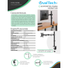 Soporte de Escritorio para Monitor OVM-S1332