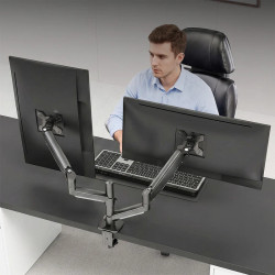 Soporte de Escritorio para 2 Monitores AC-944748