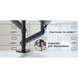 Soporte de Escritorio para 2 Monitores AC-944748