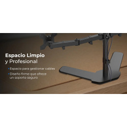 Soporte Triple para Monitor de Escritorio  AC-944809