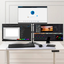 Soporte Triple para Monitor de Escritorio  AC-944809