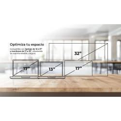 Soporte de Escritorio para Laptop y Monitor  / AC-944786