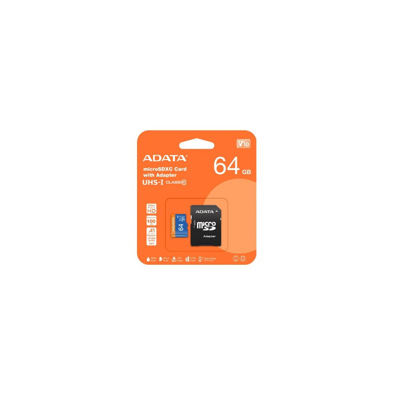 64 GB Micro SD PREMIER (A1 V10)