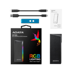 Gabinete para SSD M.2 PCIe/SATA