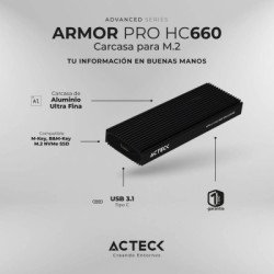 Gabinete para SSD M.2 HC660