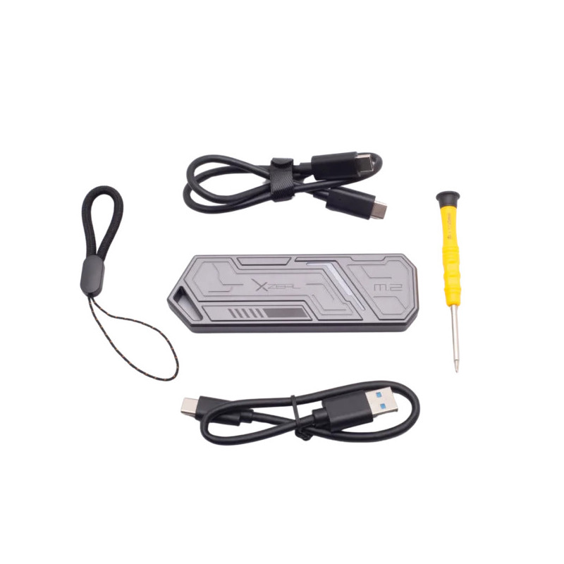 Gabinete para SSD M.2 NVMe XZENNV1G