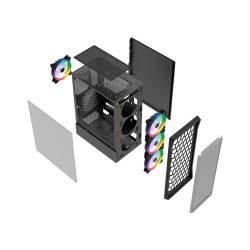 Gabinete Balam Rush / Dragonfly Hex GM560 / BR-943963