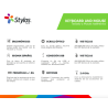 Kit de Teclado y Mouse Stylos STPKTM3B