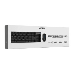 Kit de Teclado y Mouse Acteck Creator Silent Pro MK474