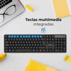 Kit de Teclado y Mouse Acteck Creator Silent Pro MK474