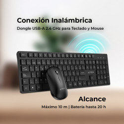 Kit de Teclado y Mouse Acteck MK555