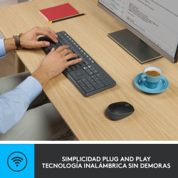 Kit de Teclado y Mouse Logitech MK235